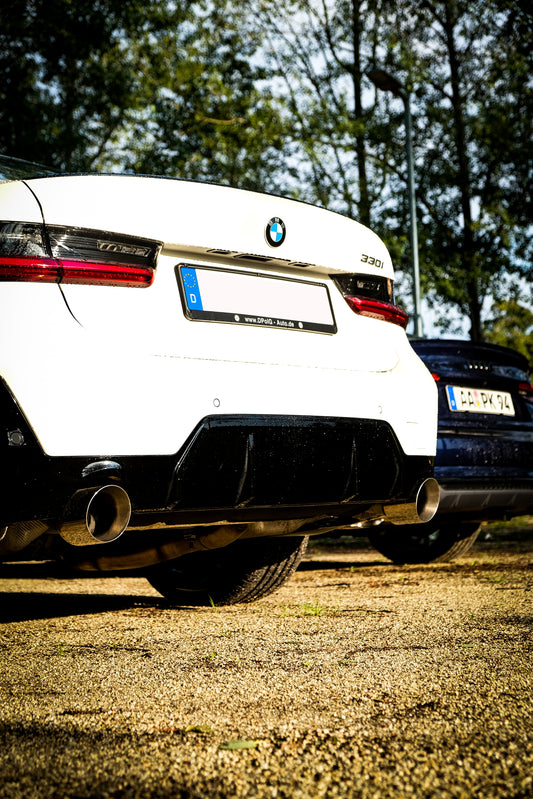 BMW G3 - 330i Halbanlage ab OPF mit Abgasklappe - 1x114 Typ 25 rechts/links