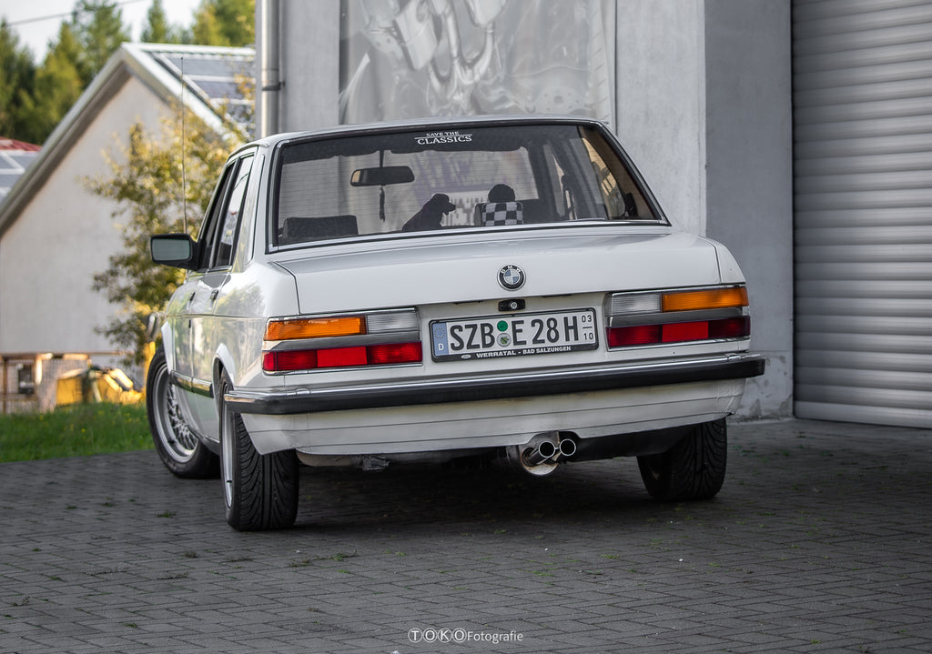 BMW E28 518i ohne Kat End- und Vorschalldämpfer - 2x55 Typ 10