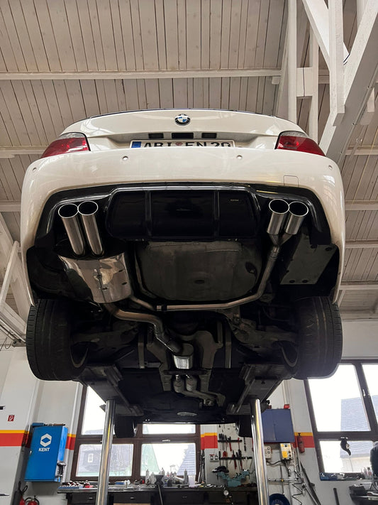 BMW E60/61 - 520i/ 523i/ 525i/ 530i Endschalldämpfer Ausgang rechts/links - 2x80 Typ 10 rechts/links M5-Optik