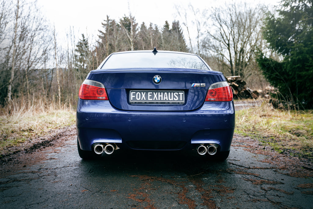 BMW E60 M5 Endschalldämpfer rechts/links - 2x90 Typ 25 rechts/links