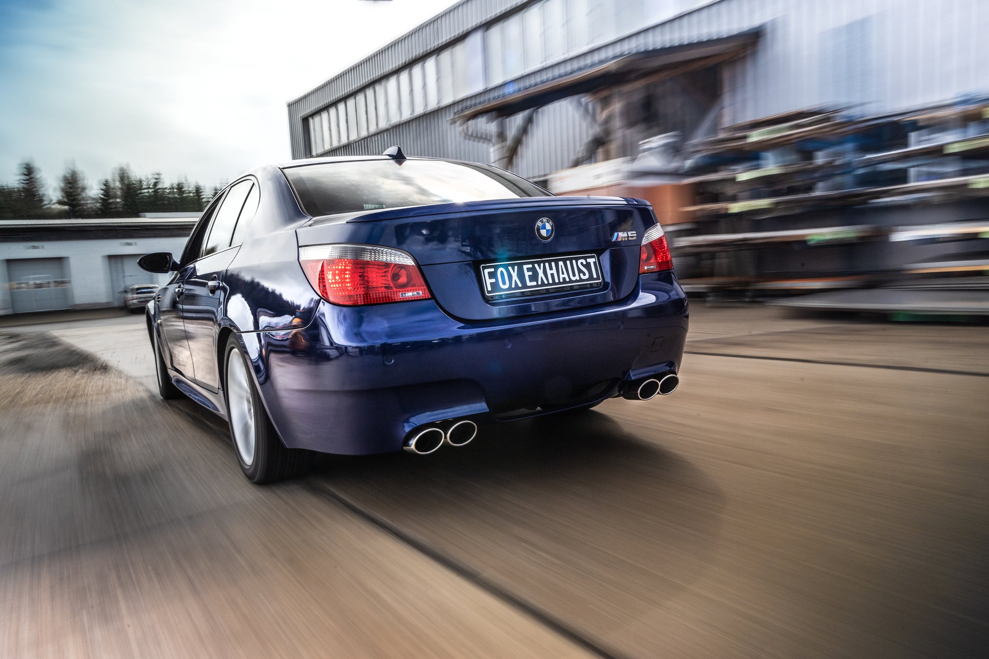 BMW E60 M5 Endschalldämpfer rechts/links - 2x115x85 Typ 32 rechts/links