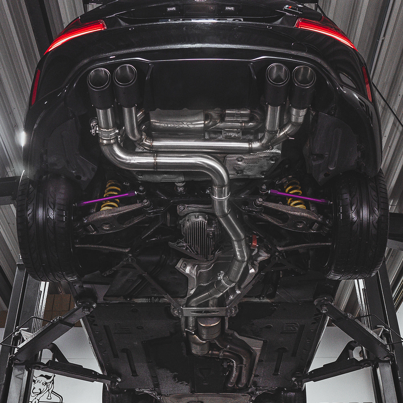 EGO-X Abgasanlage 3,5"/89mm BMW M2 Competition F22/F87 411PS (mit ECE*)