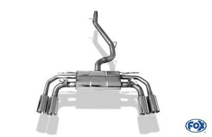 CUPRA Formentor 4x4 Halbanlage ab Kat - 2x100 Typ 25 rechts/links - mit 2 elektronischen Klappen