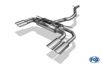 CUPRA Formentor 4x4 Halbanlage ab Kat - 2x106x71 Typ 44 rechts/links - mit 2 elektronischen Klappen
