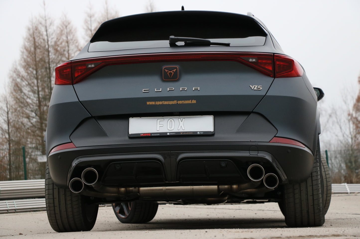 CUPRA Formentor 4x4 - VZ5 Endschalldämpfer mit 2 Abgasklappen - 2x100 und 2x90 Typ 25