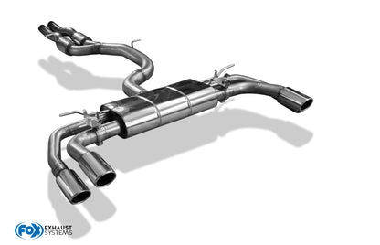 CUPRA Formentor 4x4 - VZ5 Endschalldämpfer mit 2 Abgasklappen - 2x88x74 Typ 32 rechts/links und Vorschalldämpfer