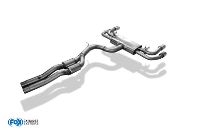 CUPRA Formentor 4x4 - VZ5 Endschalldämpfer mit 2 Abgasklappen - 2x88x74 Typ 32 rechts/links und Vorschalldämpfer