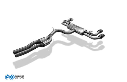 CUPRA Formentor 4x4 - VZ5 Endschalldämpfer mit 2 Abgasklappen - 2x115x85 Typ 44 rechts/links und Vorschalldämpfer