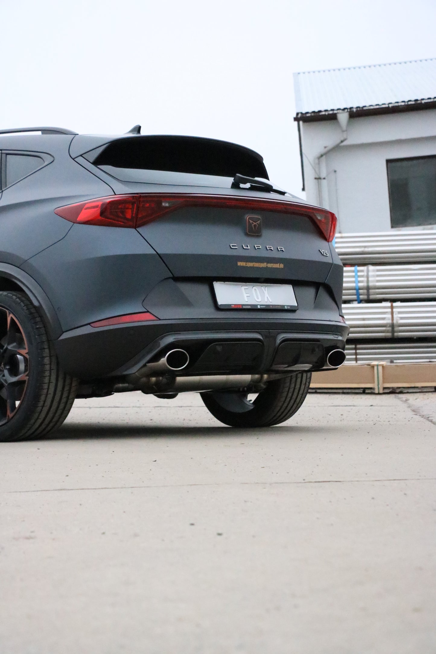 CUPRA Formentor 4x4 - VZ5 Endschalldämpfer mit 2 Abgasklappen - 1x140x90 Typ 32 rechts/links