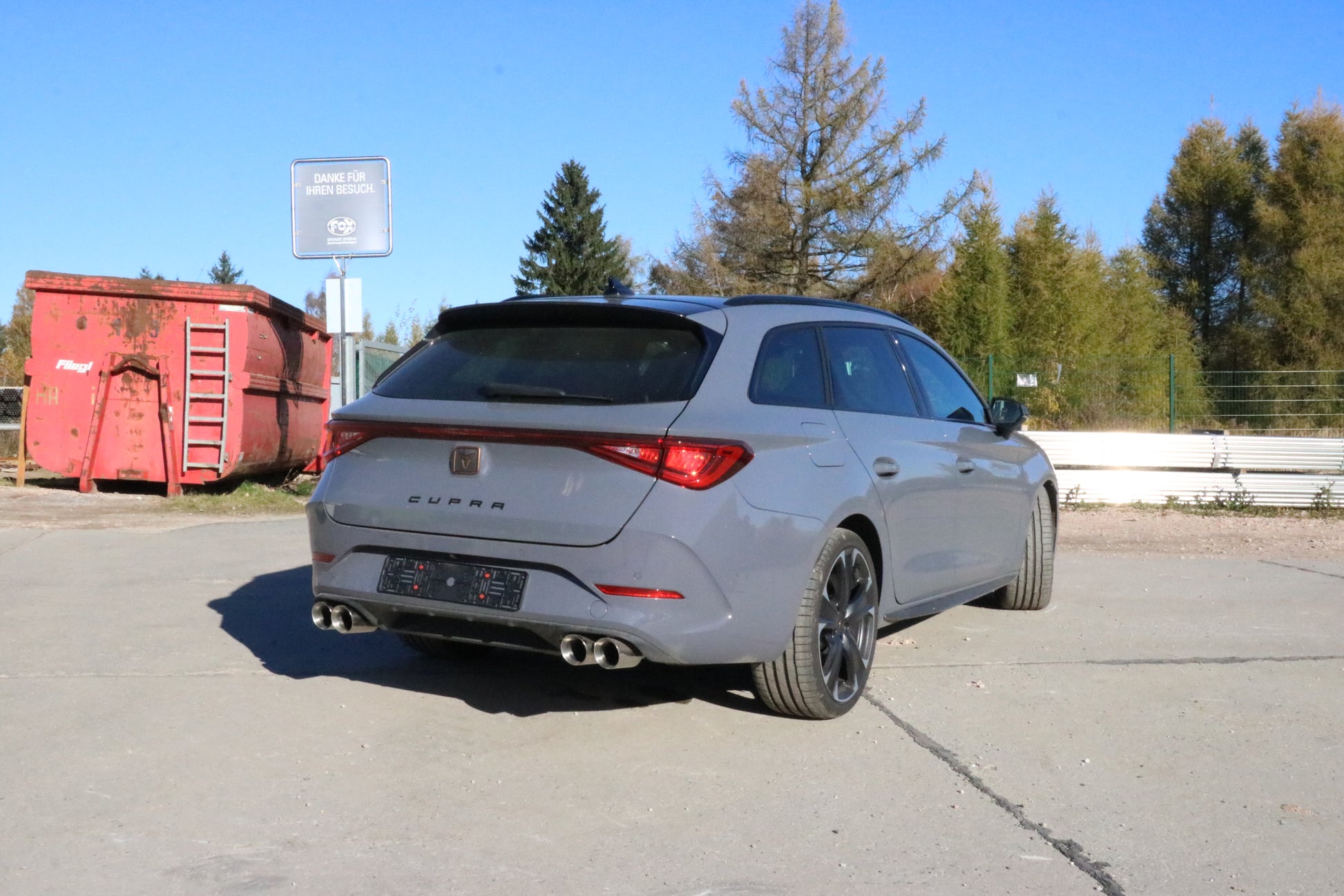 Cupra Leon KL ST 4x4 Halbanlage ab OPF - 2x90 Typ 25 rechts/links