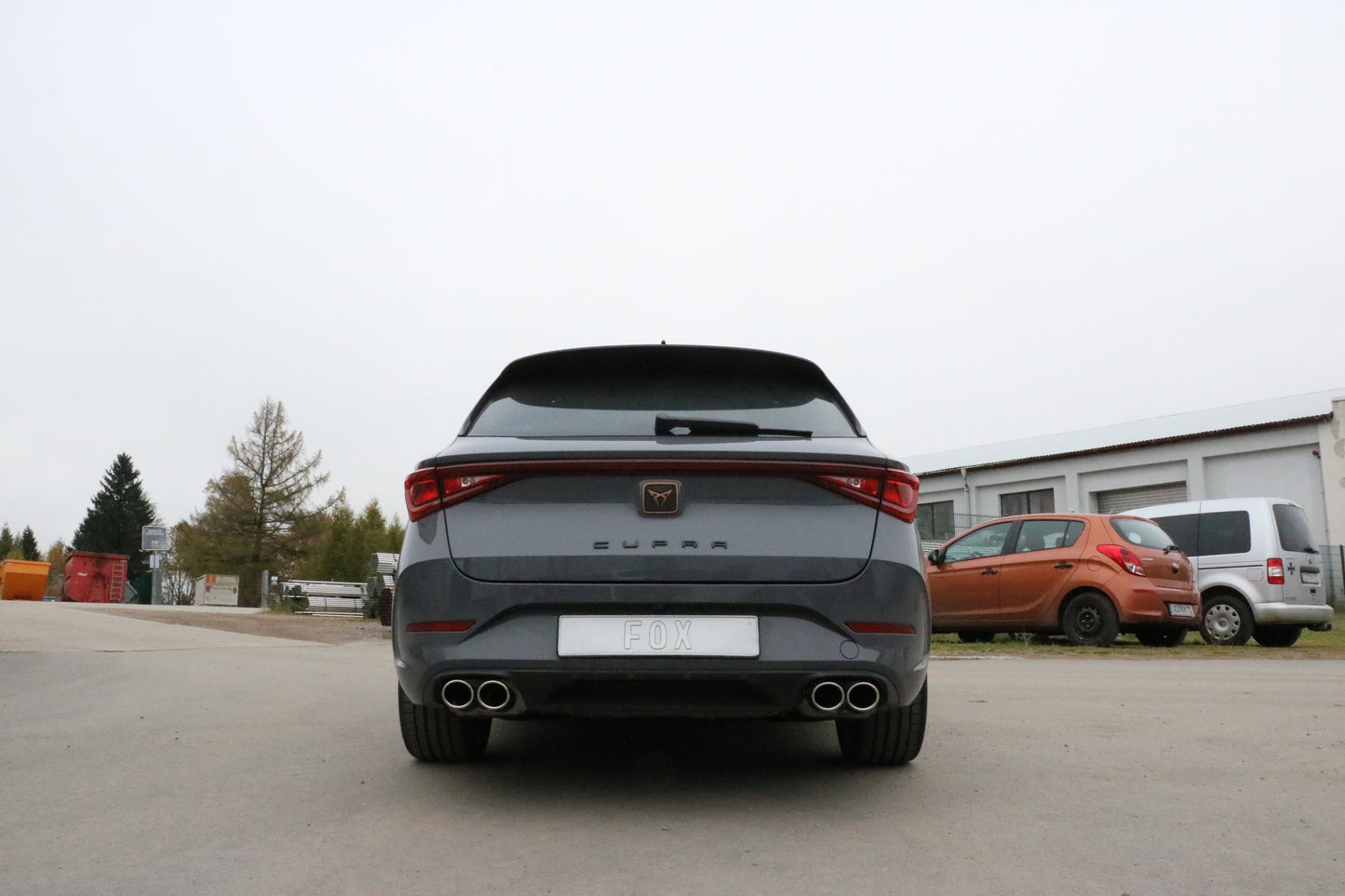 Cupra Leon KL ST 4x4 Halbanlage ab OPF - 2x88x74 Typ 32 rechts/links