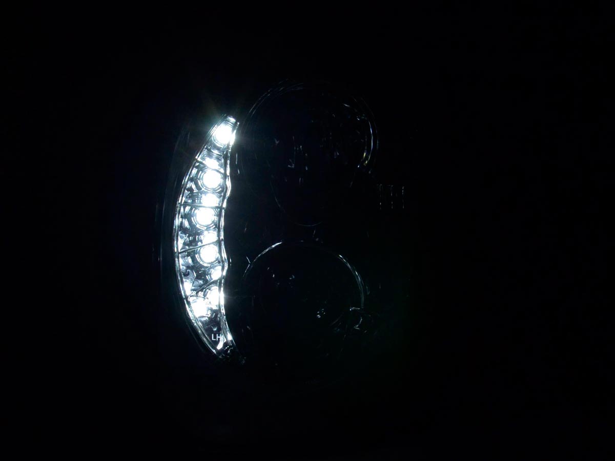 Scheinwerfer Set Daylight LED Tagfahrlicht Alfa Romeo Mito  08- chrom