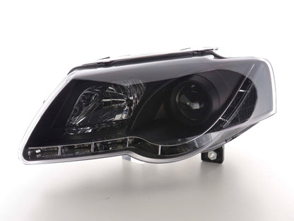 Scheinwerfer Set Daylight LED TFL-Optik VW Passat Typ 3C  05- schwarz