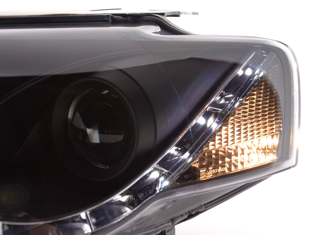 Scheinwerfer Set Daylight LED TFL-Optik VW Passat Typ 3C  05- schwarz