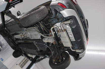 Dacia Duster 4x4 Facelift Endschalldämpfer quer Ausgang rechts/links - 1x90 Typ 16 rechts/links