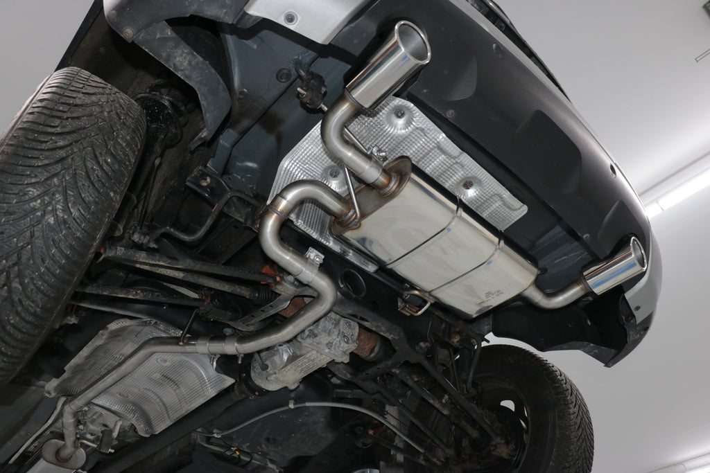 Dacia Duster 4x4 Facelift Endschalldämpfer quer Ausgang rechts/links - 1x90 Typ 16 rechts/links