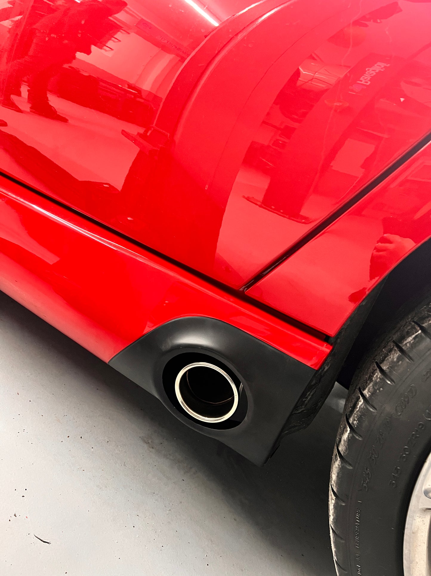 Dodge Viper SRT-10 Endschalldämpfer Sidepipe mit Thermoisolierung - 1x90 Typ 12 rechts/links