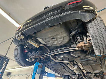 Fiat 500/ 500C Endschalldämpfer - 2x80 Typ 25