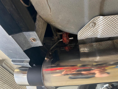 Fiat 500/ 500C Endschalldämpfer - 2x80 Typ 25