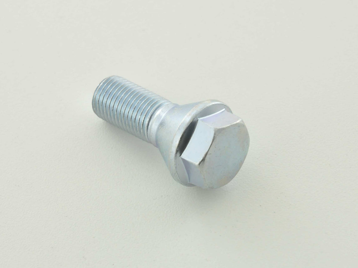 Radschraube einzeln Schaftlänge 21mm Kegelbund silber M12x1,5