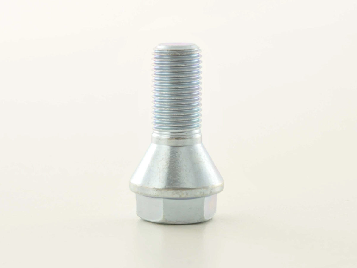 Radschraube einzeln Schaftlänge 21mm Kegelbund silber M12x1,5