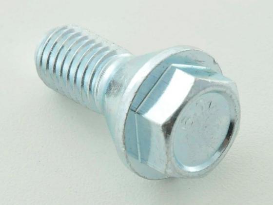 Radschraube einzeln Schaftlänge 22mm Kegelbund silber M12x1,25