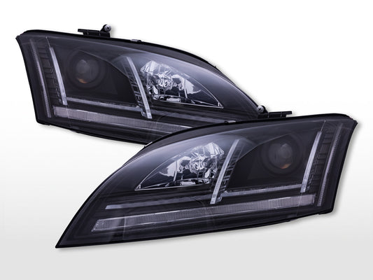 Xenon Scheinwerfer Set mit LED Tagfahrlicht Audi TT (8J)  2006-2013 schwarz