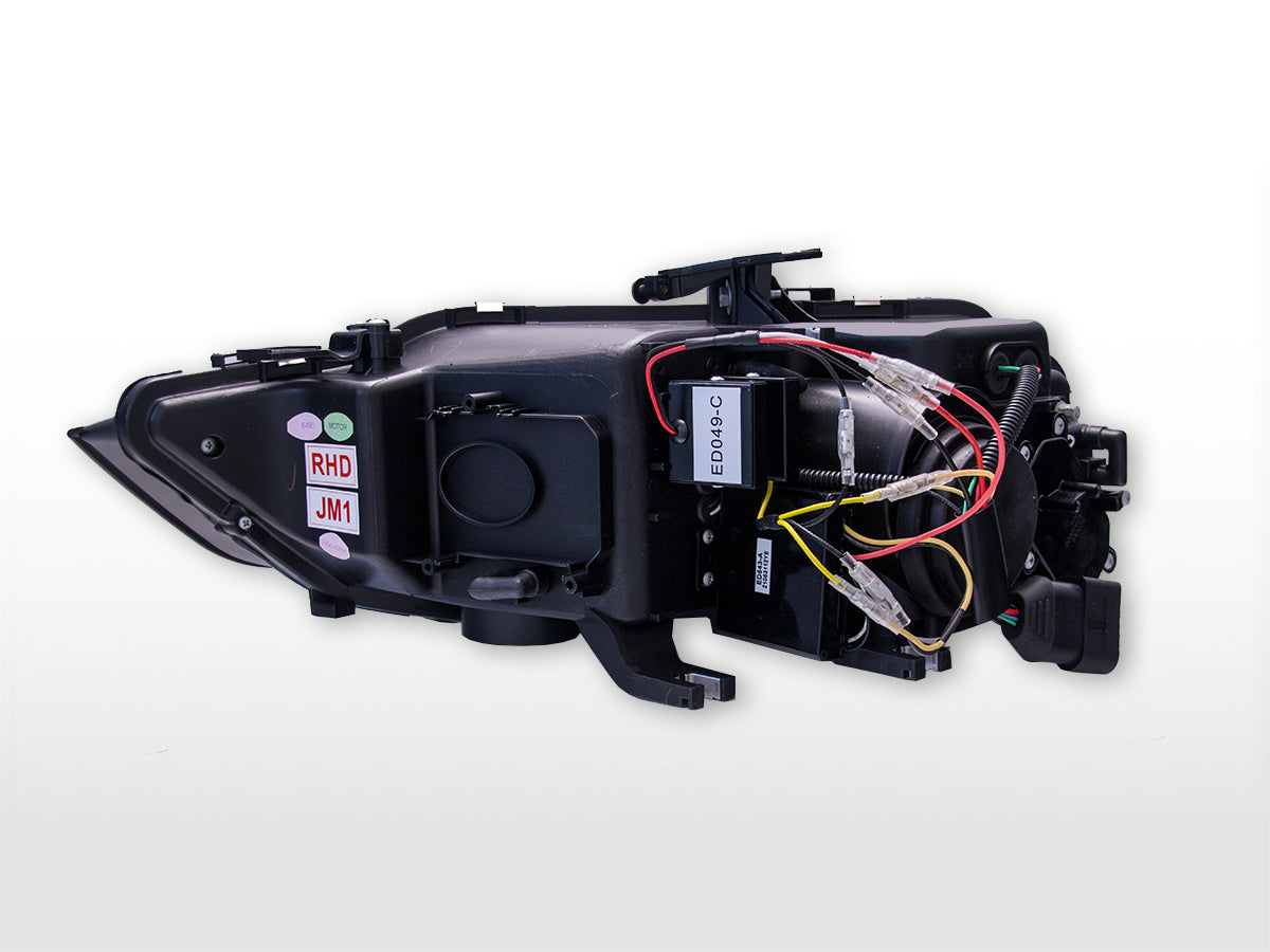 Scheinwerfer Set LED Tagfahrlicht Audi A4 8K Bj. 13-15 schwarz