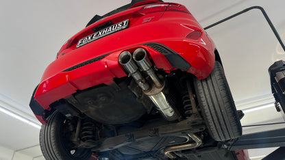 Ford Fiesta MK8 ST - JHH Anlage inkl. Abgasklappe ab OPF - 2x90mm Typ 25