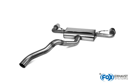 Ford Focus IV ST-Line - starre Hinterachse Endschalldämpfer Ausgang rechts/links - 1x100 Typ 25 rechts/links