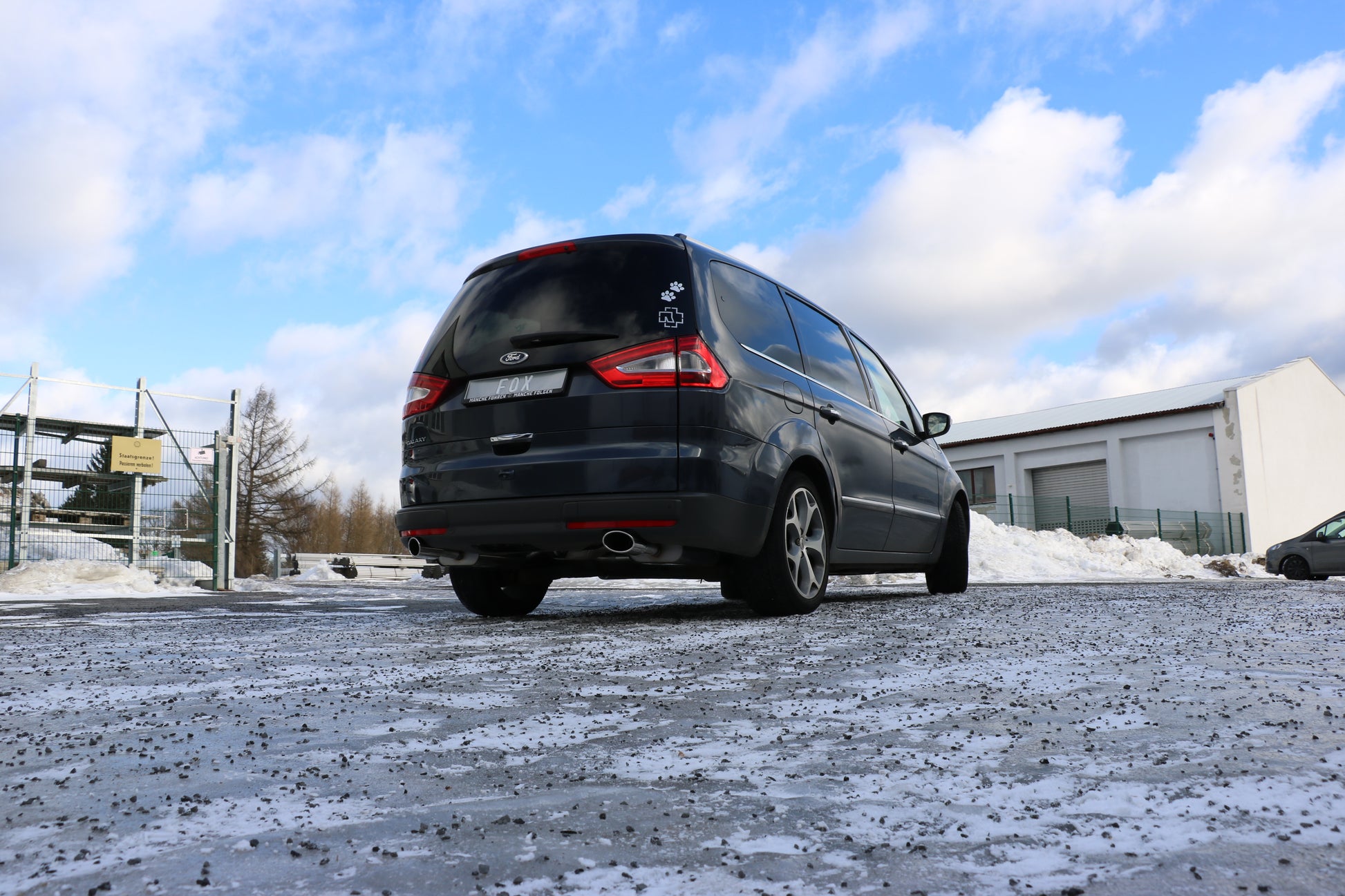 Ford Galaxy II - WA6 Endschalldämpfer rechts/links - 115x85 Typ 38 rechts/links