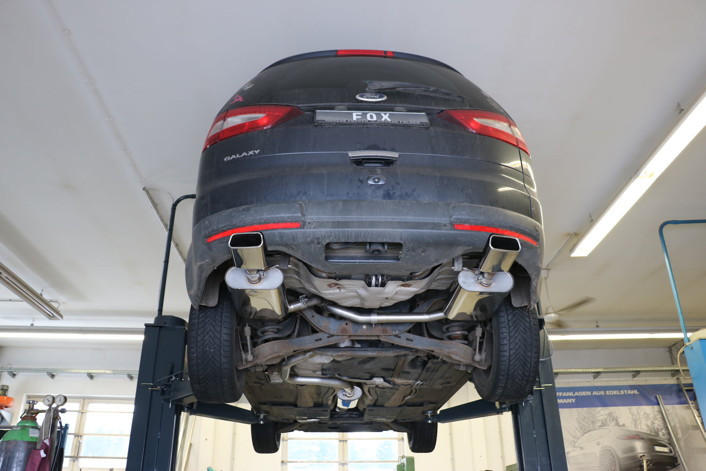 Ford Galaxy II - WA6 Endschalldämpfer rechts/links - 145x65 Typ 59 rechts/links