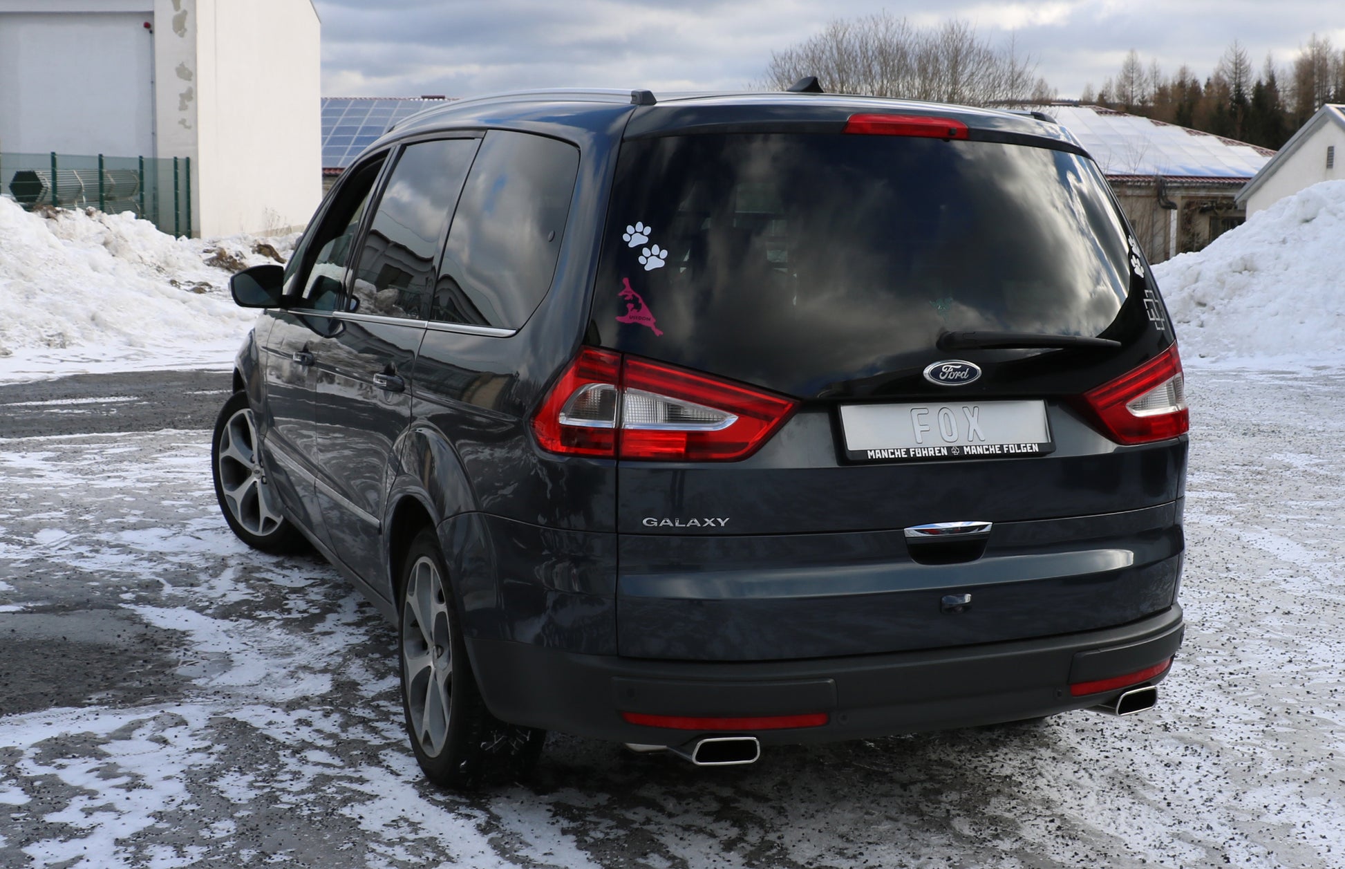 Ford Galaxy II - WA6 Endschalldämpfer rechts/links - 145x65 Typ 59 rechts/links