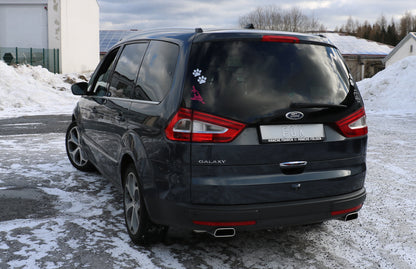 Ford Galaxy II - WA6 Endschalldämpfer rechts/links - 145x65 Typ 59 rechts/links