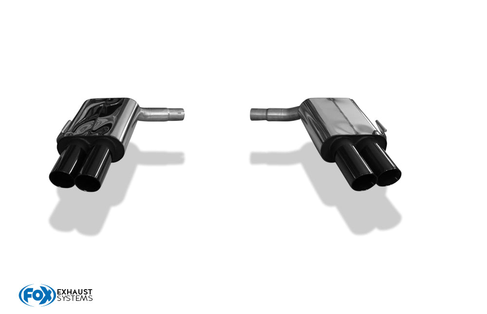 Ford Explorer Typ WUJ Endschalldämpfer rechts/links - 2x90 Typ 25 rechts/links schwarz emalliert