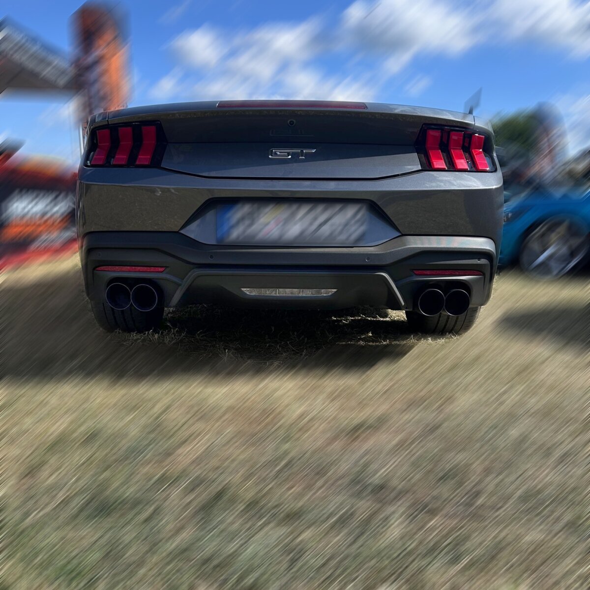 GRAIL Endrohrset | Edelstahl | passend für Ford Endrohre doppelwandig – Plug & Play (24+ Mustang GT)