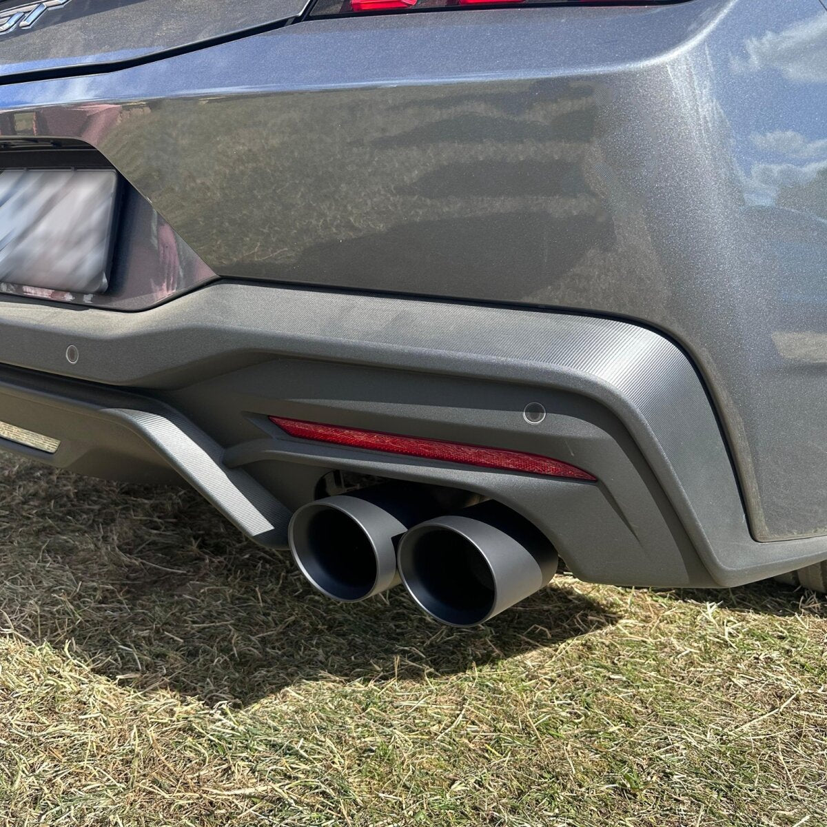 GRAIL Endrohrset | Edelstahl | passend für Ford Endrohre doppelwandig – Plug & Play (24+ Mustang GT)