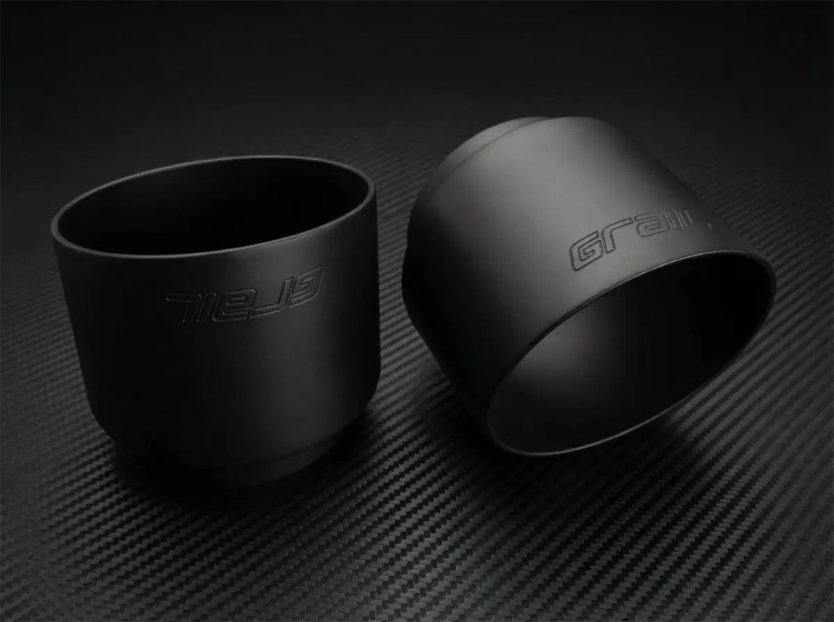 GRAIL Endrohrset | Schwarz | passend für BMW M135i F2x