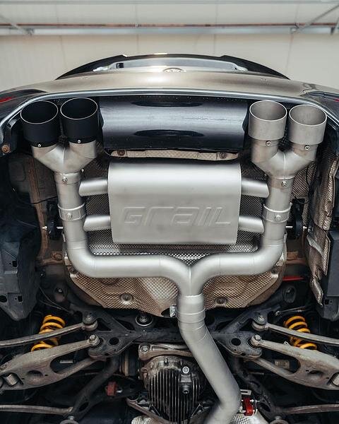 GRAIL Klappenabgasanlage | ECE | 3, 5" | ohne OPF | passend für BMW M3 F80