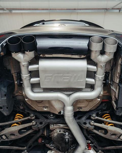 GRAIL Klappenabgasanlage | ECE | 3, 5" | ohne OPF | passend für BMW M4 F82