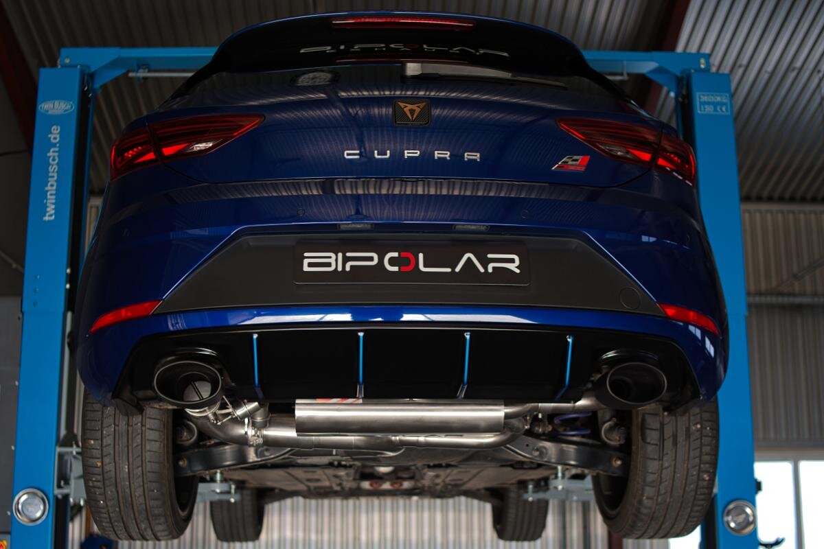 GRAIL Klappenabgasanlage | ECE | 3, 5" | passend für SEAT Leon 5F / SC Cupra