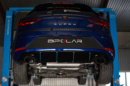 GRAIL Klappenabgasanlage | ECE | 3, 5" | passend für SEAT Leon 5F / SC Cupra