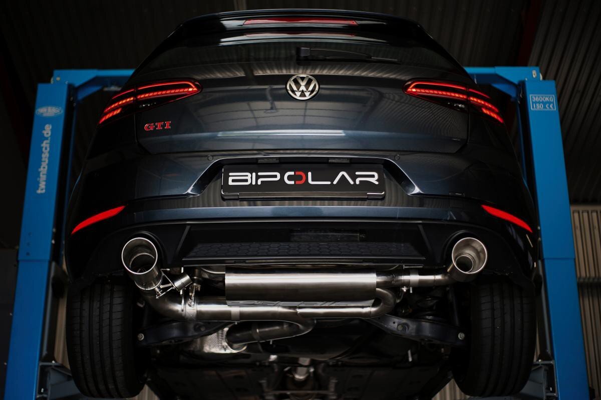 GRAIL Klappenabgasanlage | ECE | 3, 5" | passend für VW Golf 7 GTI
