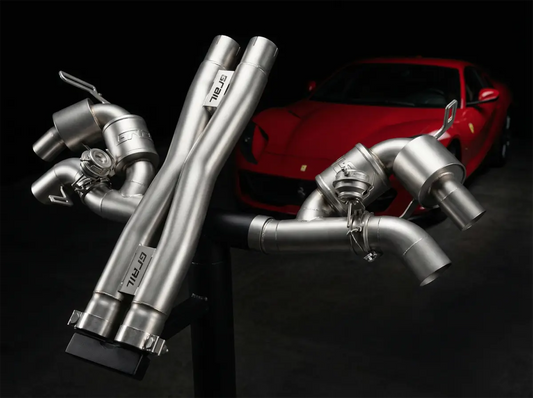 GRAIL Klappenabgasanlage | ECE | ohne OPF | passend für Ferrari 812 Superfast