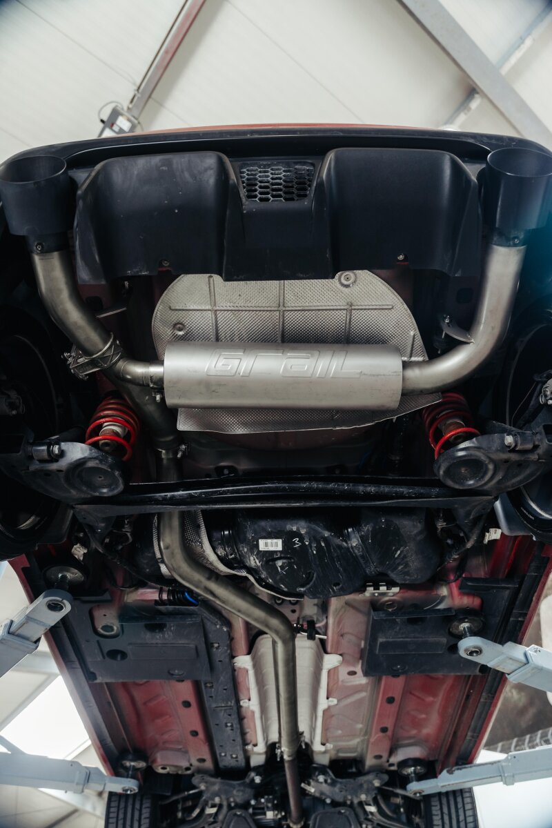 GRAIL Klappenabgasanlage | ECE | passend für Abarth Fiat 595