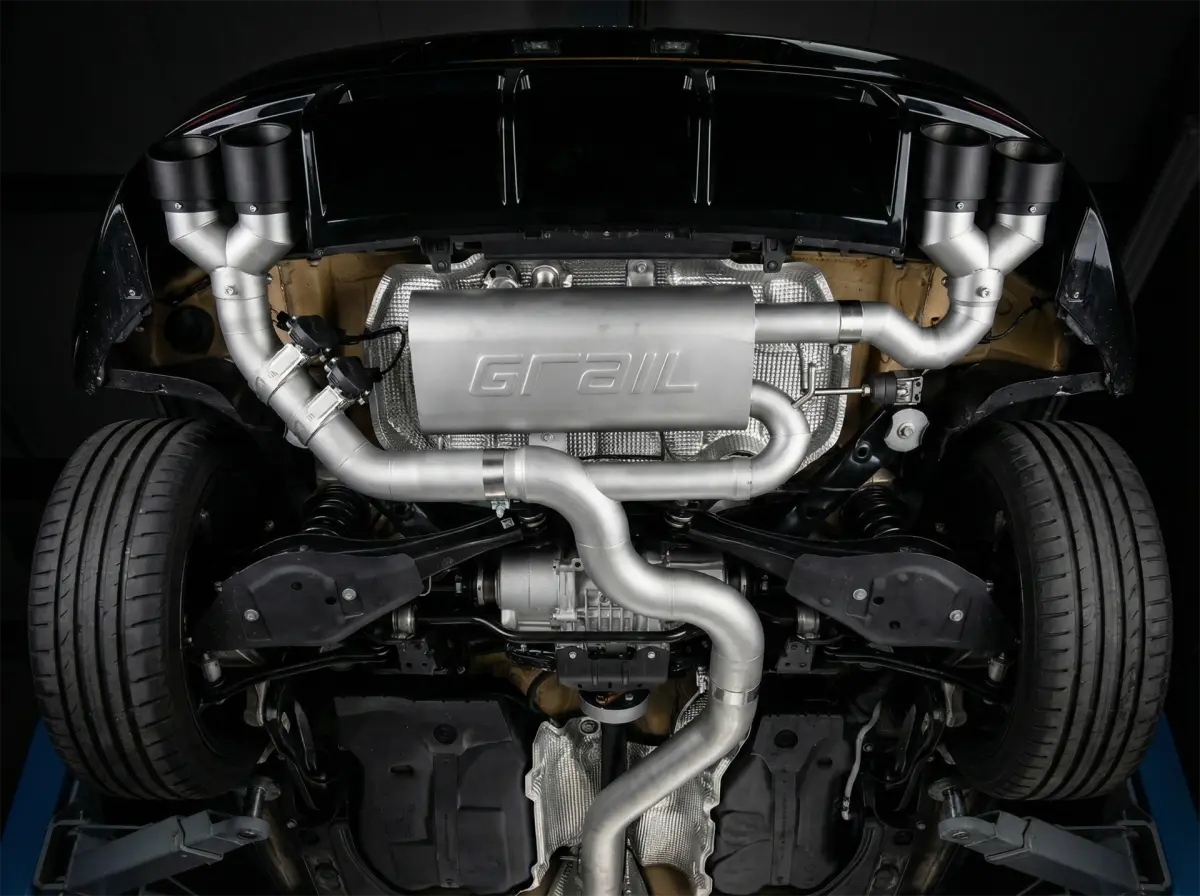 GRAIL Klappenabgasanlage | ECE | passend für Audi S3 8Y Sportback