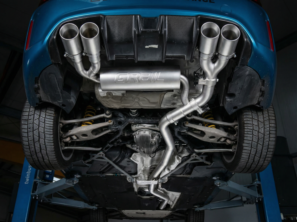 GRAIL Klappenabgasanlage | ECE | passend für BMW M2 F87 N55