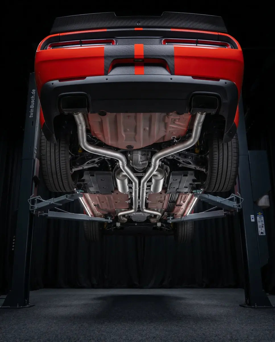 GRAIL Klappenabgasanlage | ECE | passend für Dodge Challenger 6.4 SRT (Bj. 2011-2014)