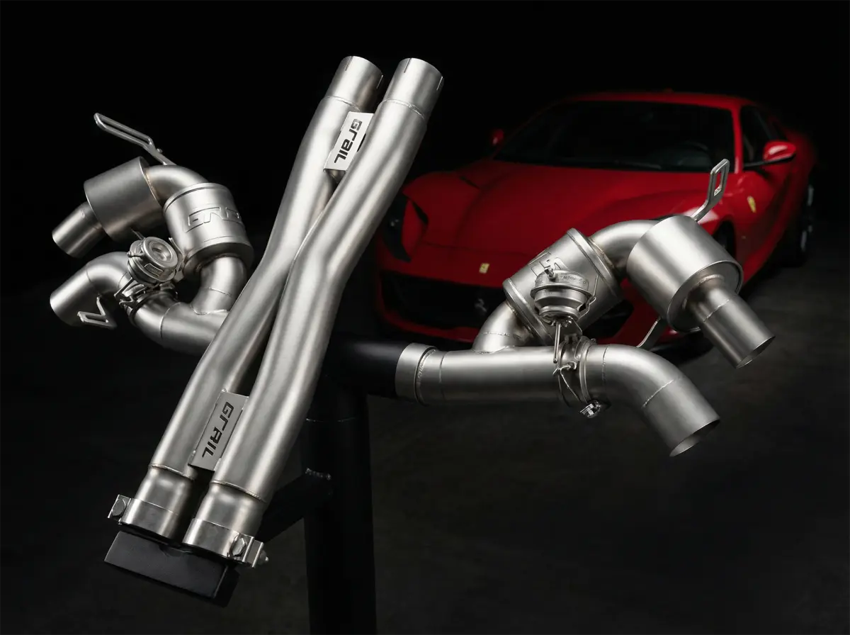 GRAIL Klappenabgasanlage | ECE | passend für Ferrari F12