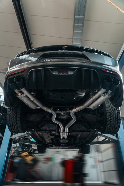 GRAIL Klappenabgasanlage | ECE | passend für Ford Mustang 5.0 GT V8 Gen. 6 S550 FL (Bj. 2018-2024)(US-Modell)